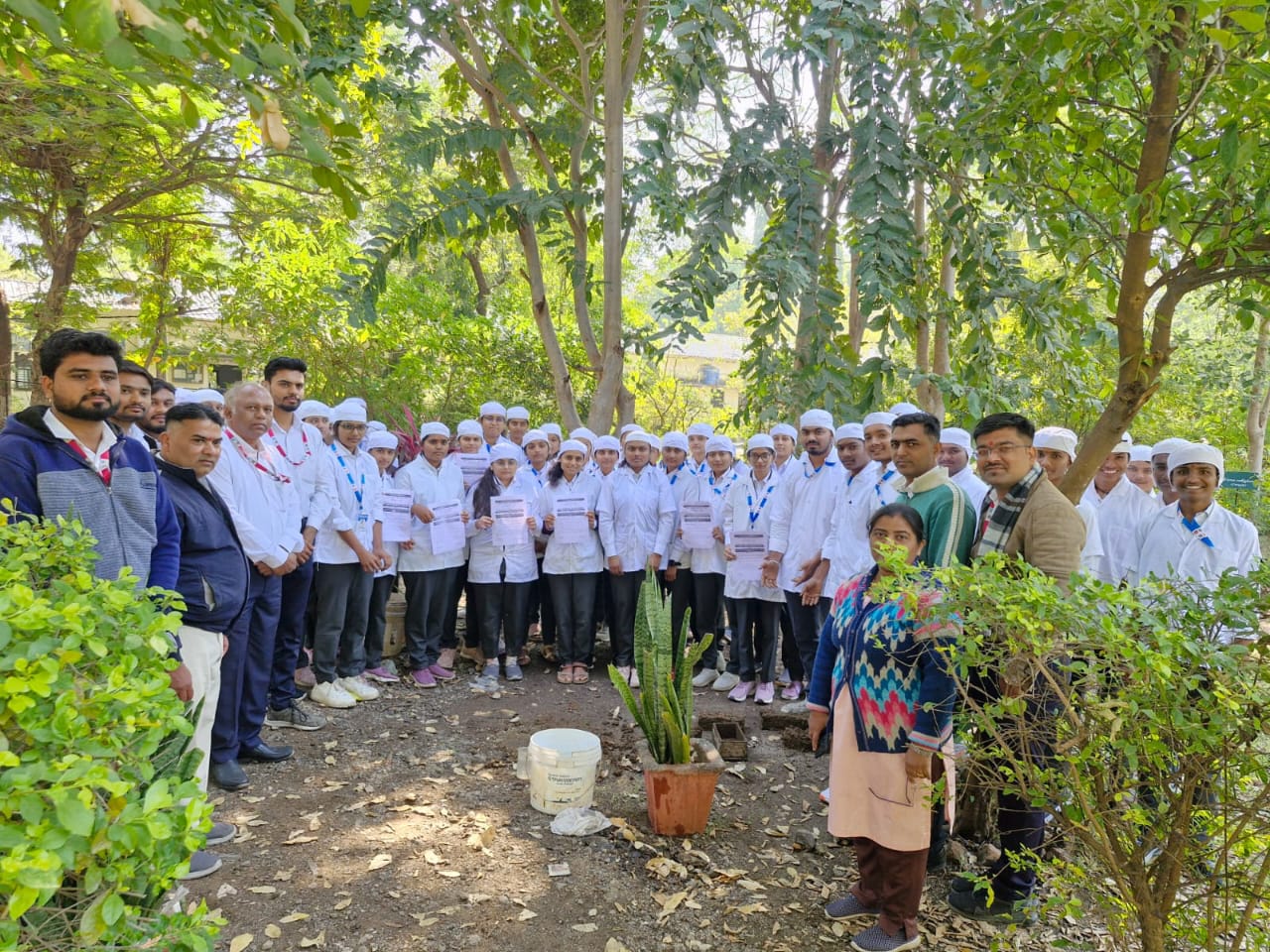 “On today’s date, 15/12/2025, the Department of Pharmacognosy, Smt. Sharadchandrika Suresh Patil College of Pharmacy, Chopda, successfully conducted a one-day Entrepreneurship Training Program titled 