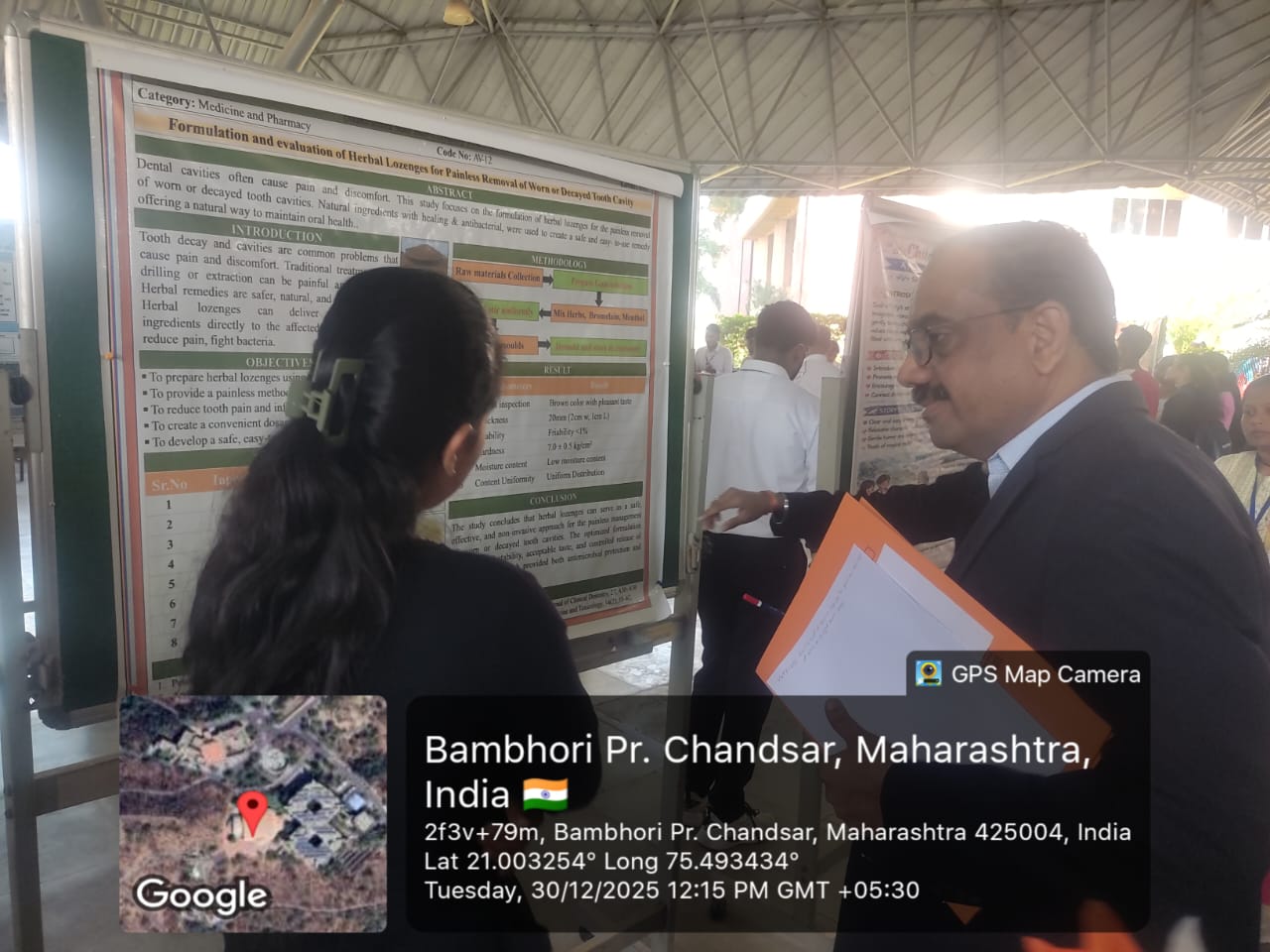 We are delighted to share that five students successfully participated and presented their posters at Aavishkar – Phase II (University Level) held at KBCNMU, Jalgaon, on 30th December 2025.