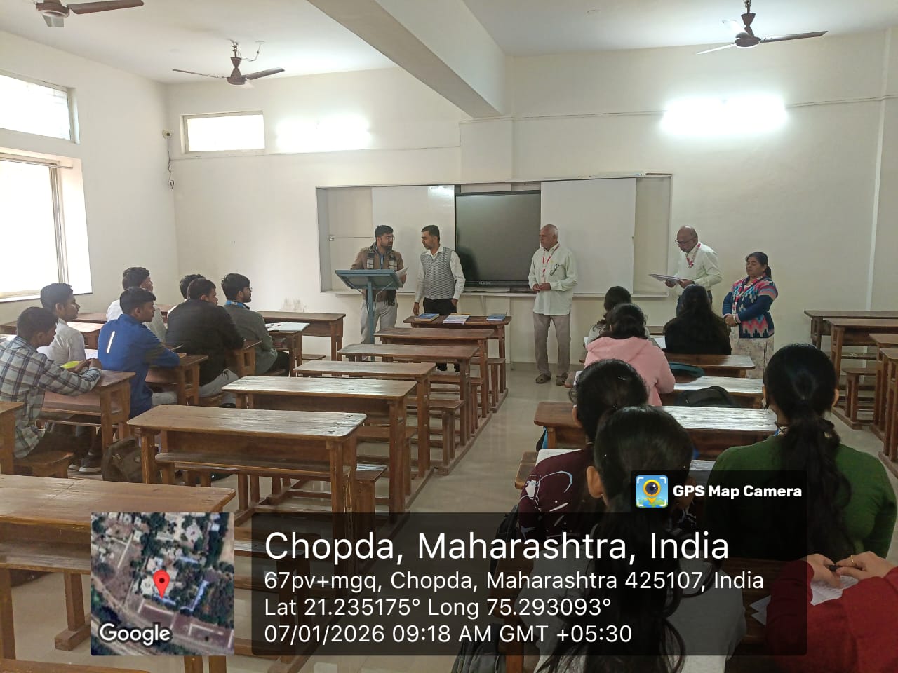 T Y Coordinator (Mentor Mentee)Meeting  25-25 Meeting 2 Date 7/1/26 Time 9.15 am Attendees: Mr. P. B. Moore, Mr. Vishal Wagh, Dr. T Y Shaikh, Dr. S S Mahajan